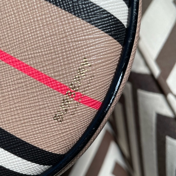 ***AUTHENTIC*** Burberry Louise Icon Stripe E-Canvas Crossbody Bag - Picture 8 of 12